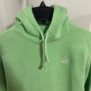 Like green Adidas hoodie size medium like new